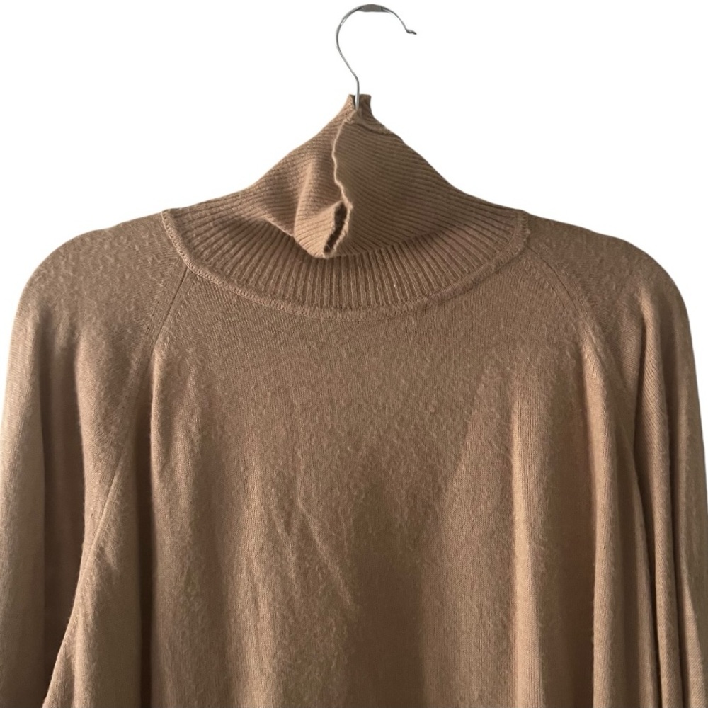 Vintage Nordstrom Cashmere Turtleneck Sweater Medium - Picture 3 of 7